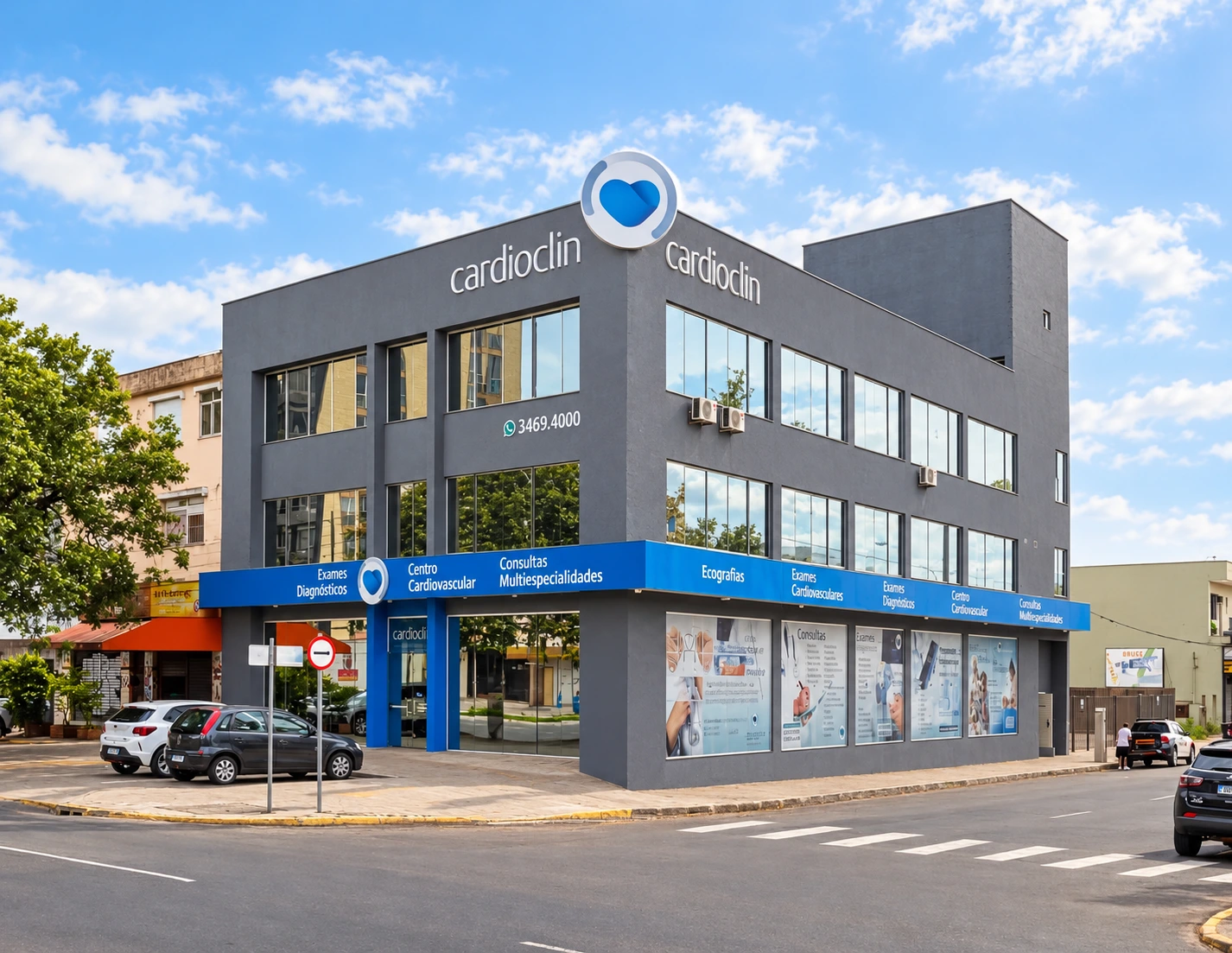 Fachada da Cardioclin