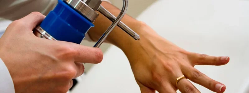 Imagem representativa: Crioterapia